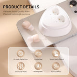 Rechargeable Hearing Aids for Seniors, Into Ear Comfortable Wear No Squealing,Hearing Amplifier for Adults with Noise Cancelling, Sound Amplifier with Charging Case and Volume Control.