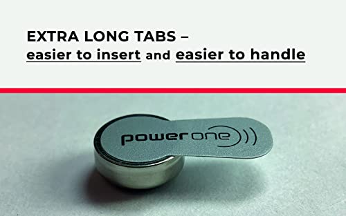 120 x Power One P312 Hearing Aid Batteries