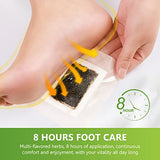 Tudiqe 30PCS Detox Foot Pads, Deep Cleansing Foot Pads, Natural Ginger Powder Bamboo Vinegar Foot Patches for Foot Care, Adhesive Sheets for Pain Relief, Relieve Stress, Improve Sleep, Relaxation