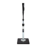 TANNER TEE ORIGINAL Premium Pro-Style Baseball/Softball Adult Batting Tee with Tanner Original Base, Hand-rolled Flexible Rubber Ball Rest, Adjustable: 26" to 43", Durable Steel Stem