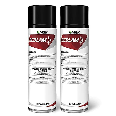 Bedlam Bed Bugs Spray (2 Spray Cans)