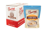 Bob's Red Mill Creamy White Corn Grits Hot Cereal / Polenta, 24 Ounce - Pack of 4 (Package May Vary)