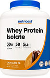 Nutricost Whey Protein Isolate (Chocolate Peanut Butter, 5 Pound) Protein Powder