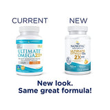 Nordic Naturals Ultimate Omega 2X Mini D3, Lemon Flavor - 60 Mini Soft Gels - 1120 mg Omega-3 + 1000 IU Vitamin D3 - Omega-3 Fish Oil - EPA & DHA - Promotes Brain & Heart Health - 30 Servings