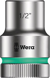 WERA 05005480001 | Zyklop Socket Rail, C, Imperial 1, Black, Magnetic, 0.5 inch (13 mm) Drive, 9 Pieces