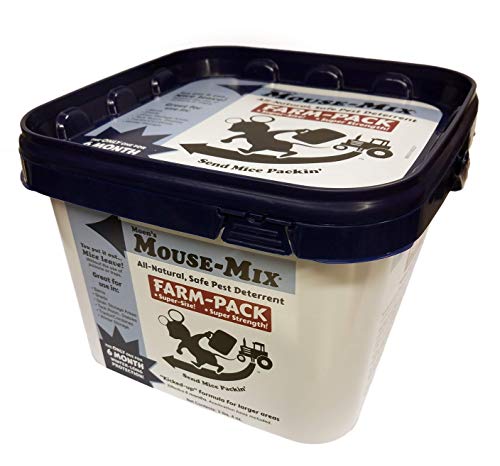 Moen's Mouse-Mix, All-Natural Pest Deterrent, Farm Pack, 1 Gallon Mix,
