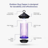 ASPECTEK Bug Zapper 20W Electric Mosquito Zapper, Insect Fly Zapper, UV Light Fly Killer for Outdoor and Indoor use, Waterproof, Up to 1000sq. FT Coverage, Including Free 1 Pack Replacement Bulb