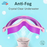 Seago Kids Goggles for Swimming 2 Pack - Anti-Fog, UV Protection, Adjustable, No Leaking, Watertight, Crystal Clear, Suitable for Children 3-15