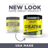 CON-CRET Patented Creatine HCl Powder, Lemon-Lime Stimulant-Free Workout Supplement for Energy, Strength, and Endurance, 64 Servings