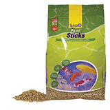 TetraPond Pond Sticks, Pond Fish Food, for Goldfish and Koi, 3.70 Pounds (16484)