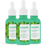 Breatify Bad Breath Eliminating Serum – Bad Mouth Smell Removing Drops – Easy to Carry and Handy Fresh Breath Oil-serum, 20 mL, 0.68 Oz (Pack of 3, 2.04 Oz)