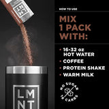 LMNT Hot Chocolate and Coffee Mixer - Hot Chocolate Salt Electrolytes | Hydration Powder Packets | No Sugar or Artificial Ingredients | Keto & Paleo Friendly | 30 Sticks