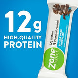 ZonePerfect Protein Bars, 12g Protein, 18 Vitamins & Minerals, Nutritious Snack Bar, Double Dark Chocolate, 36 Bars