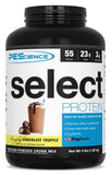 PEScience Select Low Carb Protein Powder, Chocolate Truffle, 55 Serving, Keto Friendly and Gluten Free