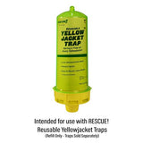 RESCUE! Yellowjacket Attractant Cartridge (10 Week Supply) – for RESCUE! Reusable Yellowjacket Traps - (6 Pack)