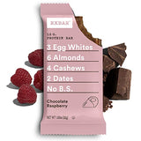 RXBAR Protein Bar, Variety Pack, 6 Flavors, 1.83 Ounce - 12 Count (Pack of 1)