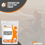 BULKSUPPLEMENTS.COM Quercetin Dihydrate Powder - Quercetin Supplements, Quercetin 1000mg, Quercetin Powder - Antioxidants Supplement, Gluten Free, 1000mg per Serving, 250g (8.8 oz)