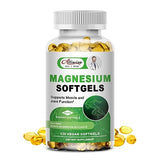 Magnesium Glycinate 500mg Supplemnt, High Absorption Dietary Supplement for Muscle, Heart, Nerve and Bone Support, Gluten Free, Non GMO, 120 Capsules, 60 Day Supply