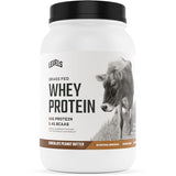 Levels Grass Fed 100% Whey Protein, No GMOs, Chocolate Peanut Butter, 2LB