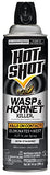 Hot Shot Wasp & Hornet Killer, Aerosol, 14-Ounce, 12-Pack Black