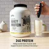 Levels Grass Fed 100% Whey Protein, No Hormones, Vanilla Bean, 5LB