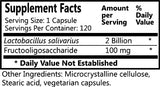 Daily's L-Salivarius (Probiotic, 120 Delayed-Release Capsules)