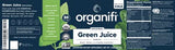 Organifi: Green Juice - Organic Superfood Supplement Powder - 30 Day Supply - USDA Certified Organic Vegan Greens- 9.5 Ounce (Pack of 3)
