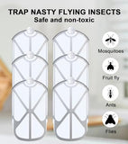 Refill Cartridges for Flying Insect Trap, Compatible with ZEVO M364, 6 Count