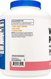 Nutricost Whey Protein Concentrate (Strawberry Milkshake) 5LBS - Gluten Free & Non-GMO