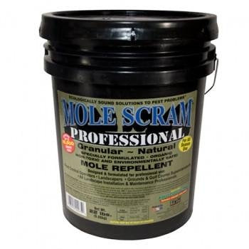 EPIC Mole Scram Professional 22 Lbs Organic Mole Repellent Covers 16;500 Sq Ft Moles