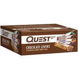 Quest Nutrition- High Protein, Low Carb, Gluten Free, Keto Friendly, Chocolate Lovers Variety Pack, 12 Count