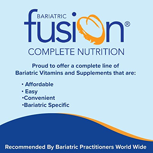 Bariatric Fusion Calcium Citrate & Energy Soft Chew Bariatric Vitamin | Strawberry Flavored | Sugar Free | Bariatric Surgery Patients Including Gastric Bypass and Sleeve Gastrectomy | 60 Count