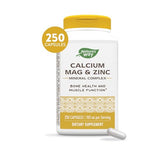 Nature's Way Calcium Magnesium & Zinc 765 mg per Serving 250 Capsules