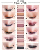 BestLand 2 Pack 12 Colors Makeup Nude Colors Eyeshadow Palette Natural Nude Matte Shimmer Glitter Pigment Eye Shadow Pallete Set Waterproof Smokey Professional Beauty Makeup Kit (2 PCS)