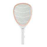 Faicuk Handheld Bug Zapper Racket Electric Fly Swatter (Champagne Pink)