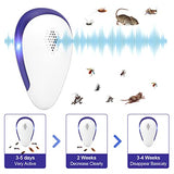 KONIGEVA Pest Repellent Ultrasonic Plug in, Electronic Pest Repeller 6 Packs , Pest Control Plug in, Bug Repellent Indoor for Mosquito Mice Roach Spider Insects White