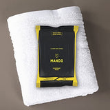 Mando Deodorant Wipes - 24 Hour Odor Control - Aluminum Free, Baking Soda Free, Skin Safe - 15 Count (Pack of 3)