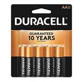 Duracell : Coppertop Alkaline Batteries, AA, 8/pack -:- Sold as 2 Packs of - 8 - / - Total of 16 Each