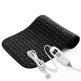 Electric Heating Pad for Back Pain Relife, Cramps, Neck and Shoulder, Moist/Dry Heat Therapy with Auto Shut Off Heating Pads, Holiday Christmas Gifts for Women Men Mom Dad (12"x24"), Black