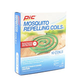 PIC Mosquito Repelling Coils, 10 Count Box, 2 Pack - Mosquito Repellent for Outdoor Spaces - 20 Coils Total (Packaging May Vary)