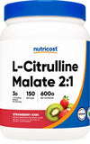 Nutricost L-Citrulline Malate 2:1 (600 Grams) (Strawberry Kiwi)