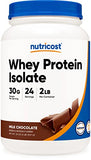 Nutricost Whey Protein Isolate (Milk Chocolate) 2LBS