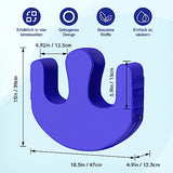 SMERPHOX Patient Turning Device U-Shaped Pillow PU Leather Flannel Anti-Decubitus Bedsore Paralyzed Patient Shift Nursing Tool for The Elderly Bed Care Products Helping The Elderly Turn Over Large
