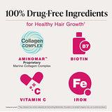 Viviscal Hair Growth Supplements for Women, Clinically Proven Hair Growth Product with Proprietary Collagen Complex, Results of Thicker, Fuller Hair Nourish Hair Loss, 180 Tablets - 3 Month Supply