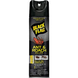 Black Flag Ant & Roach Killer Aerosol, Unscented, 17.5-Ounce, 12-Pack