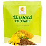 GEORGIC Mustard Oil Cake Powder All-Purpose Natural Fertilizers Concentrate for Flower, Vegetable, Herb, Fruit Tree (3 Lb)