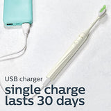 PHILIPS One by Sonicare Rechargeable Toothbrush, Snow, HY1200/07
