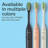 Philips One by Sonicare Rechargeable Toothbrush, Shadow, HY1200/26