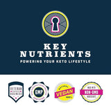 KEY NUTRIENTS Electrolytes Powder Packets No Sugar - 4 Delicious Flavors in Hydration Packets 20 Pack - No Calories, Gluten Free Electrolytes Powder Packets - Keto Friendly, Non GMO, Made in USA