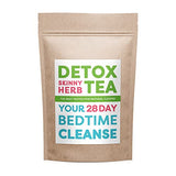 28 Days Bedtime Cleanse Tea : Detox Skinny Herb - Effective Detox Tea, Support Cleanse Tea, 100% Natural